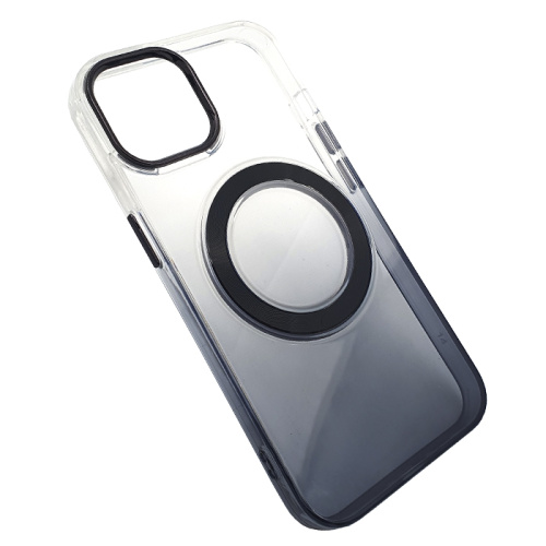 Чехол-силикон destiny scenery magsafe для iphone 12 pro max черный