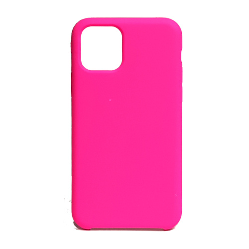 Чехол-силикон silicone case без лого iphone 11pro розовый