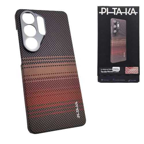 Чехол-крышка #74 pitaka Samsung s26 ultra sunset коричневая