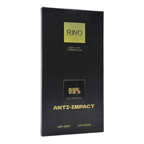Стекло защитное rino* для iphone 14 pro max черное 
