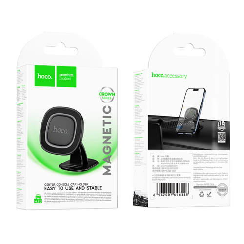 Автодержатель hoco h73 черный