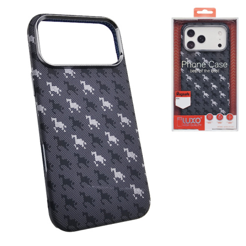 Чехол-крышка #61 luxo magsafe iphone 17 pro max horse черный