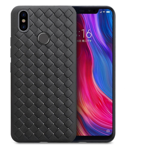Чехол-силикон плетенка Samsung a11 (2020) черный