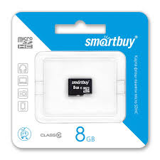 Micro sd 8gb smartbuy class10 без адаптера