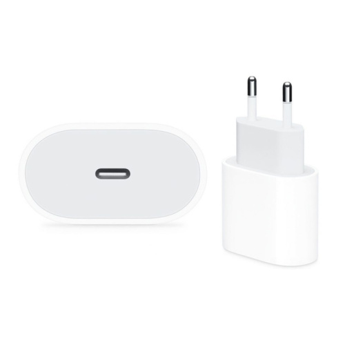 Сзу/type-c для iphone 20w (техпак) белое (promo)