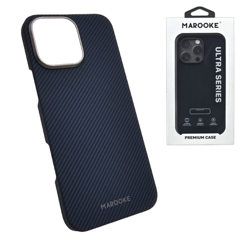 Чехол-крышка marooke карбон small для iphone 16 pro max синий