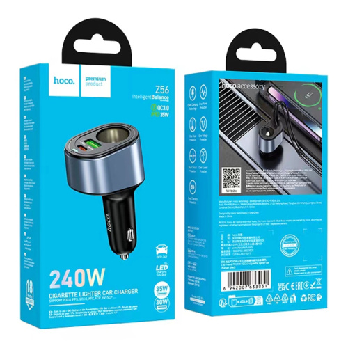 Азу hoco z56 usb/c (240w) черная