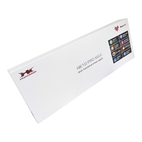Смарт часы hk10 pro max черно-серые