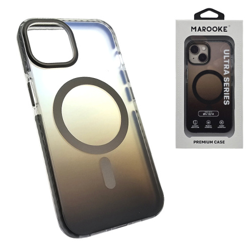 Чехол-крышка marooke m06 градиент для iphone 13/14 темно-коричневый