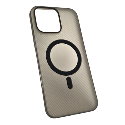 Чехол-крышка case #004 magsafe для iphone 16 pro max черный