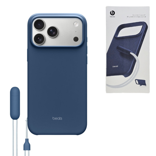Чехол-крышка #75 beats kickstand iphone 17 pro синяя