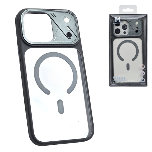 Чехол-крышка #50 more (magsafe) для iphone 15 pro серый