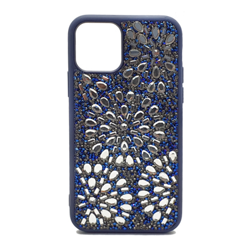 Чехол крышка swarovski кристал для iphone 11pro (5.8) синий