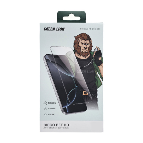 Стекло green lion diego pet hd iphone 17 pro max прозрачный