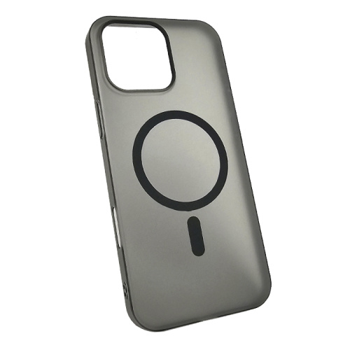 Чехол-крышка case #007 magsafe для iphone 16 pro max черный