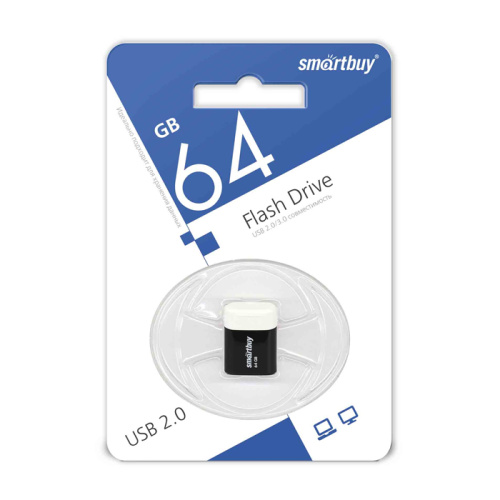 64gb usb smartbuy lara черная