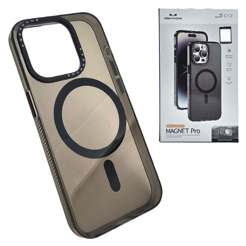 Чехол-крышка keephone magnet pro (magsafe) для iphone 15 pro черный