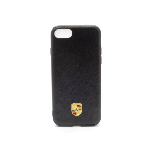 Чехол-крышка графит porshe iphone 7/8 черная