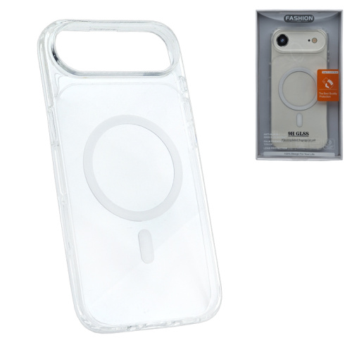 Чехол-крышка #48 glass (magsafe) для iphone 17 air прозрачный