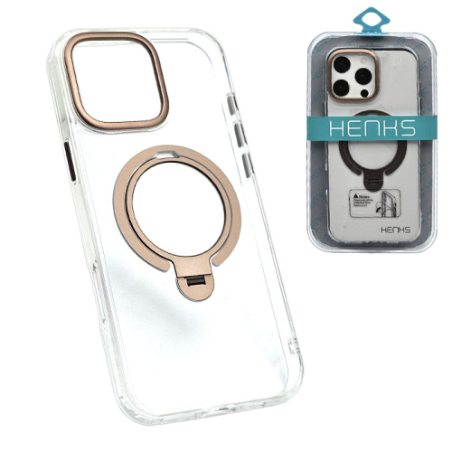 Чехол-крышка henks #56 revolve magsafe для iphone 16 pro пустынный титан