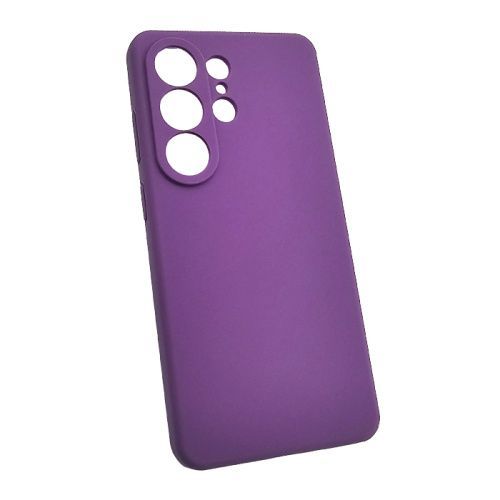 Чехол-крышка #80 silicone case Samsung s26 ultra фиолетовый