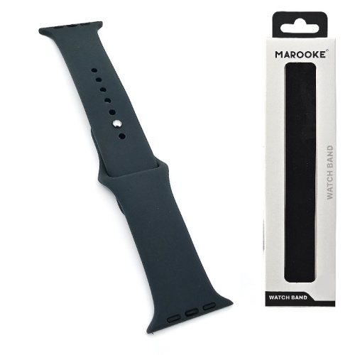 Ремешок marooke watchband силиконовый (42/44/45/49мм) темно-зеленый 
