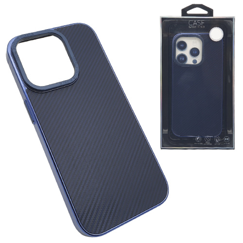 Чехол-крышка acrylic для iphone 14 pro синий