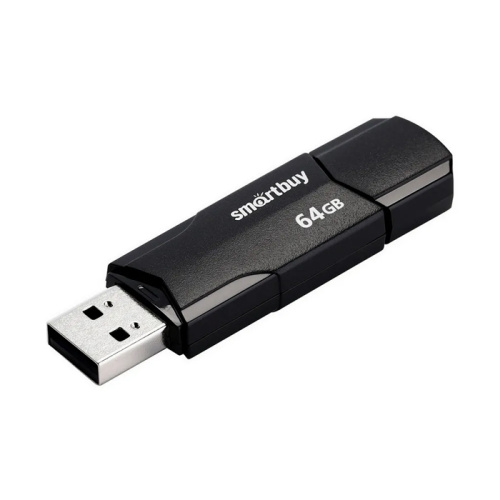 64gb usb smartbuy clue чёрная