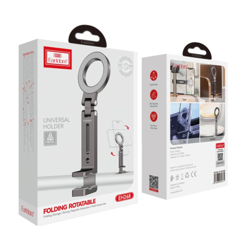 Автодержатель earldom et-eh268 черный