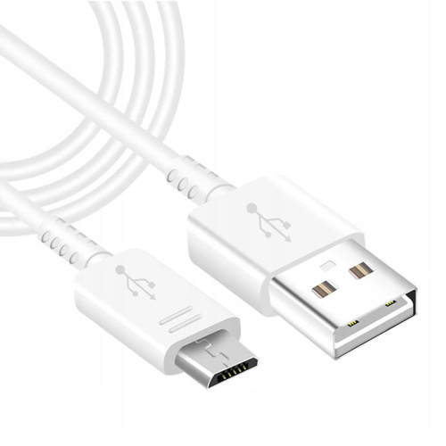 Кабель usb micro middle белые