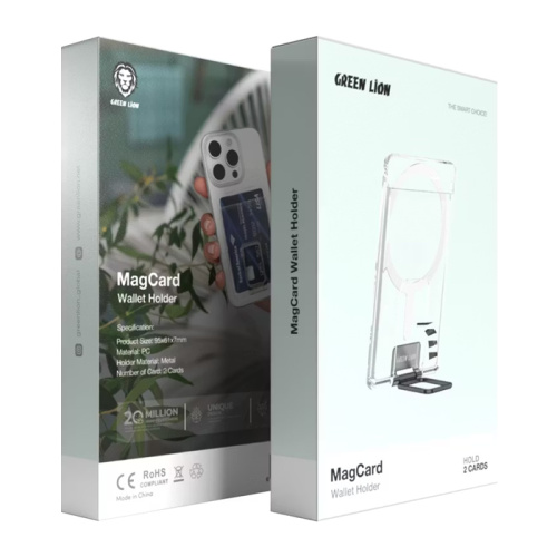 Картхолдер c подставкой green lion magcard gnmgcdhldbk черный