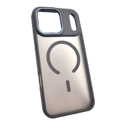 Чехол-крышка #26 (magsafe) для iphone 17 pro серый