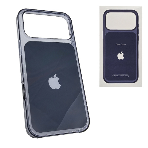 Чехол-крышка #77 clear case iphone 17 pro синяя
