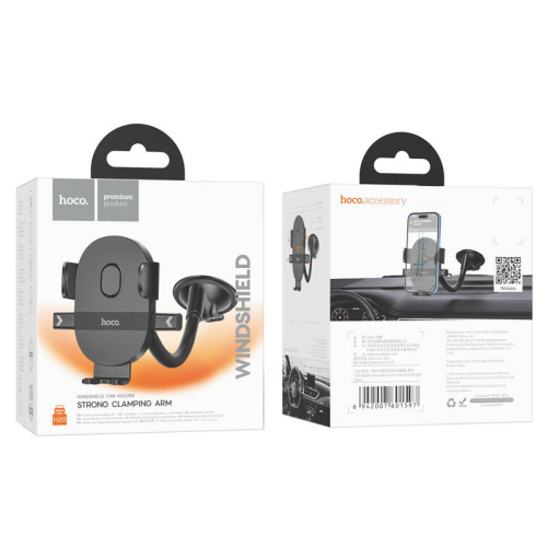 Автодержатель hoco h20 черный