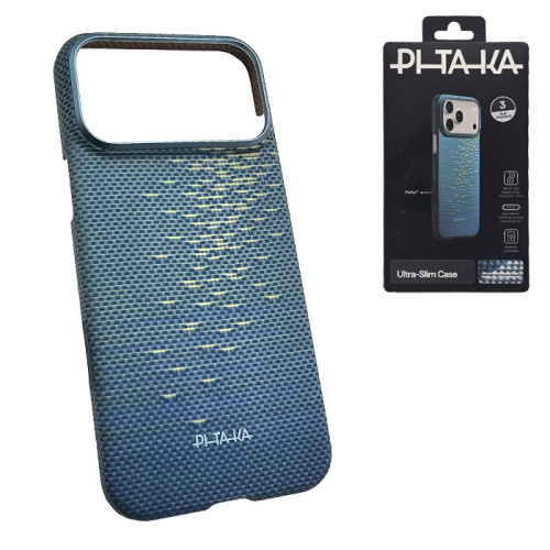 Чехол-крышка #60 pitaka ki1708ag magsafe для iphone 17pro max синий