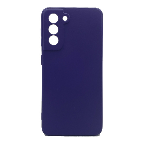 Чехол-силикон soft touch Samsung s21 фиолетеовый