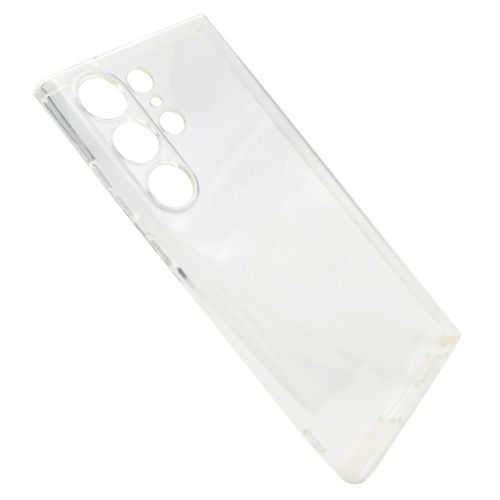 Чехол-силикон #66 clear case для Samsung s23 ultra прозрачный