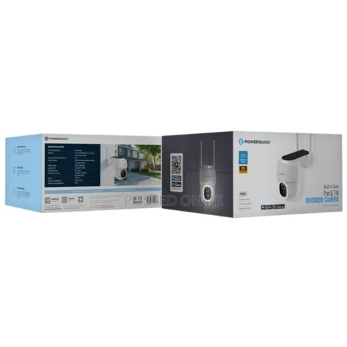 Камера уличная на солнечной батарее powerlogy pp073 белая