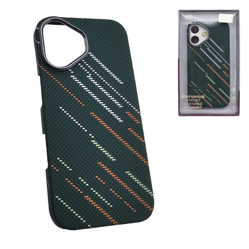 Чехол-крышка #47 (a16) дождь (magsafe) для iphone 17 зеленый