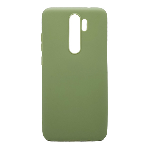Чехол-силикон tpu lite 2020 xiaomi redmi note 8pro оливковый 1010