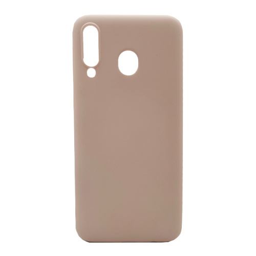Чехол силикон kstdesign матовый Samsung m30 (2019) розовый
