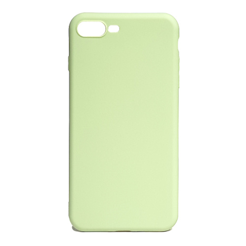 Чехол силикон soft touch для iphone 7/8 plus светло-зеленый