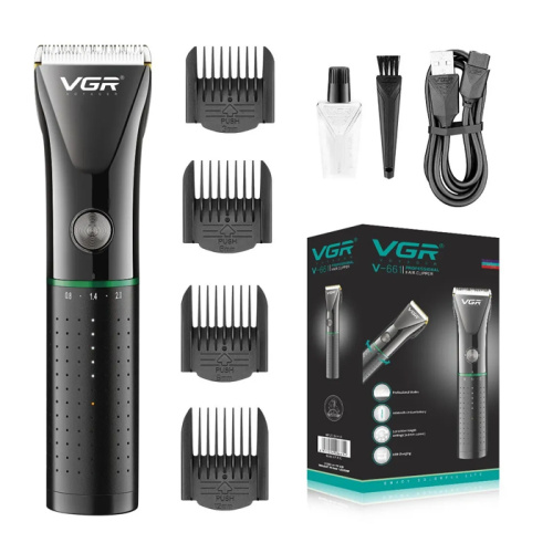 Машинка для стрижки vgr v-661 керамика