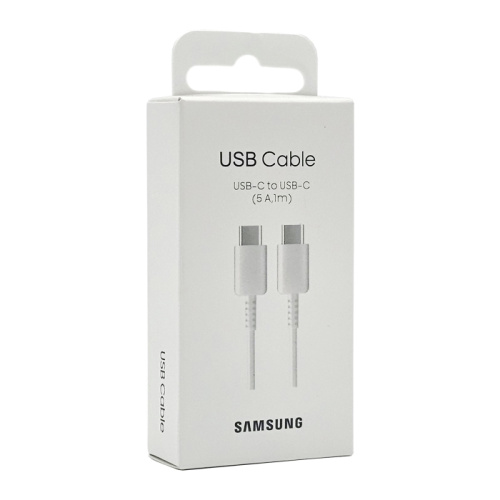 Кабель c/c 100% Samsung 5a ep-dn975 белый