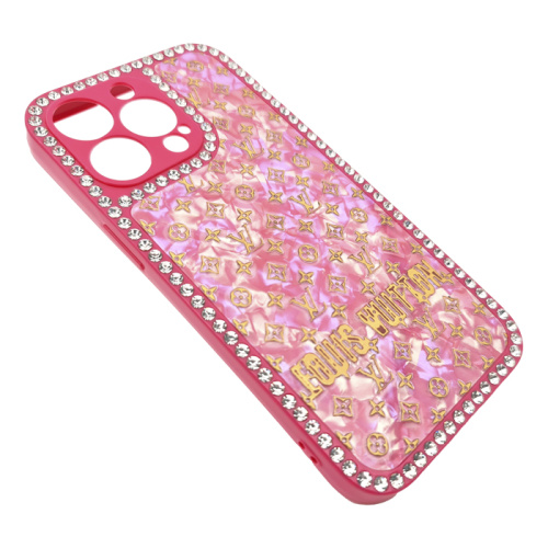 Чехол-силикон louis vuitton для iphone 13 pro розовый