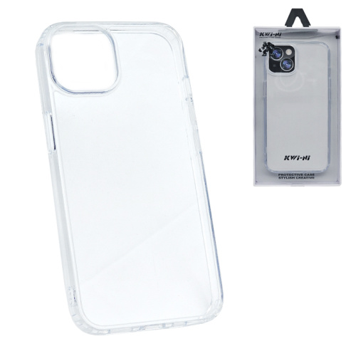 Чехол-крышка #35 kwi-ni (kwi-01) для iphone 12/12 pro прозрачный