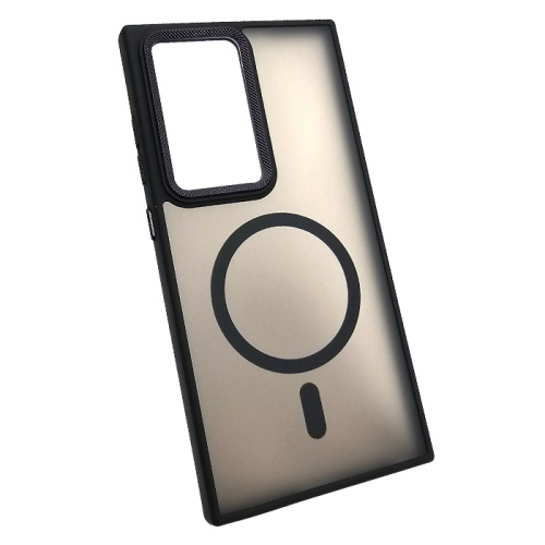Чехол-крышка #83 magnetic collection mil-std для Samsung s23 ultra черный