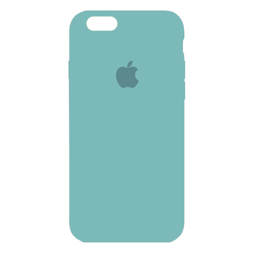 чехол-силикон silicone case NEW для iphone 6/6S zxc21 зеленый  