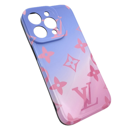 Чехол-силикон full print brends для iphone 13 pro сиреневый