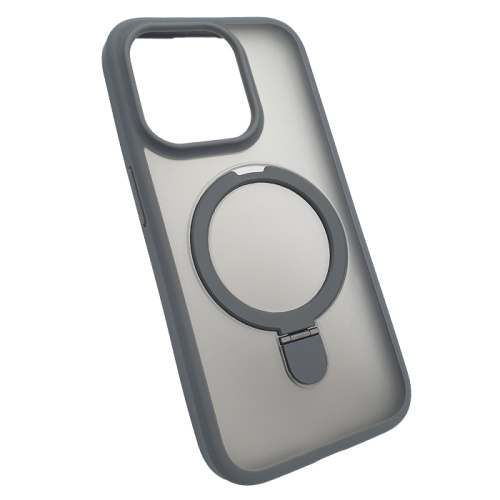 Чехол-крышка magsafe stand + линзы для iphone 15 pro max титан